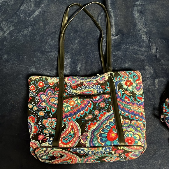 Vera Bradley Purse Set 7 Pc - Picture 7 of 10